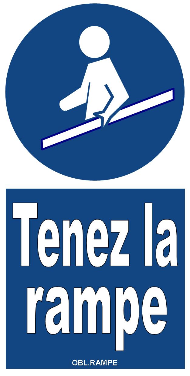 TENEZ LA RAMPE - OBL.RAMPE