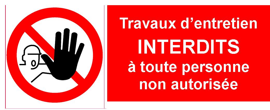 Signal d'interdiction de travaux sur INSTALLATION CONTENANT DES GAZ A EFFET DE SERRE sans attestation de capacite