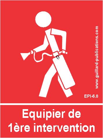 Signal  EQUIPIER DE PREMIERE INTERVENTION INCENDIE- EPI