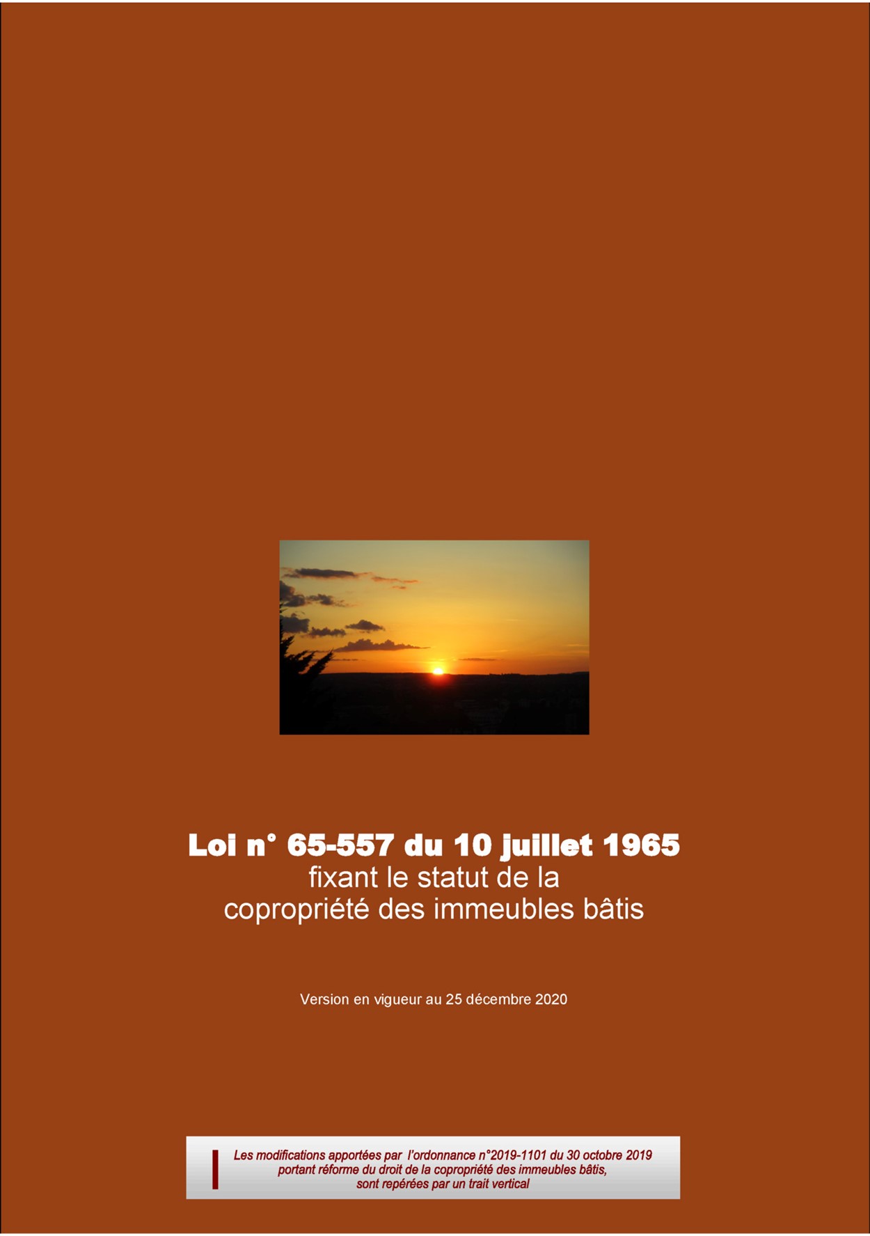 FLIPBOOK - Telechargement libre - COPROPRIETE LOI DE JUILLET 1965 . A jour au 25 Decembre 2020