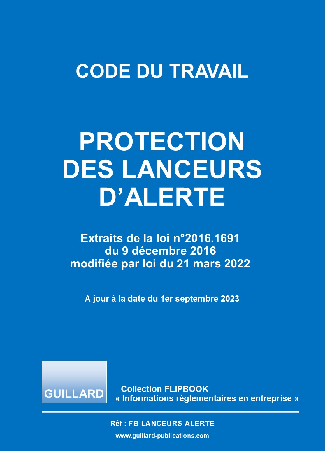.FLIPBOOK -  Protection des LANCEURS D'ALERTE - Telechargement libre 